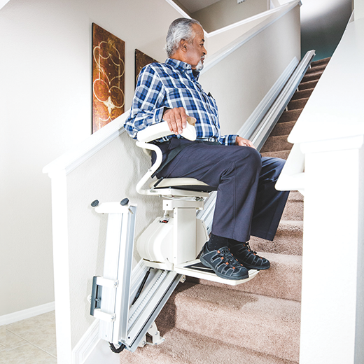 Harmar Pinnacle SL300 Stair Lift w/folding rail