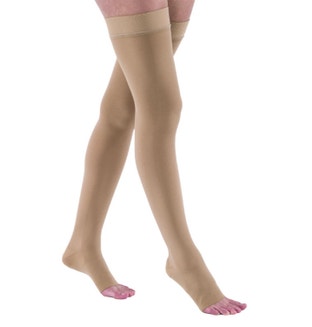 Jobst Thigh High Stocking with Silicone Open Toe