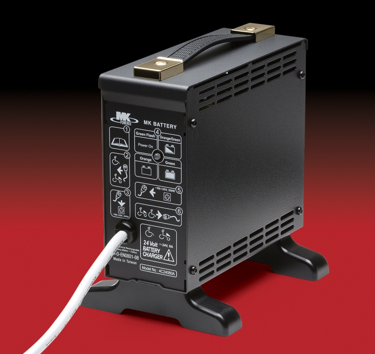 Power Wheelchair Battery Charger