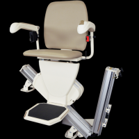 Handicare 950 Straight Stairlift w/folding rail image