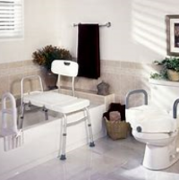 Bathroom safety automatic bath lift