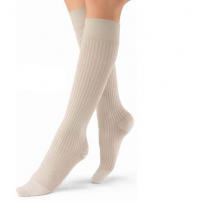 Women's Compression Sock Ribbed Pattern thumbnail